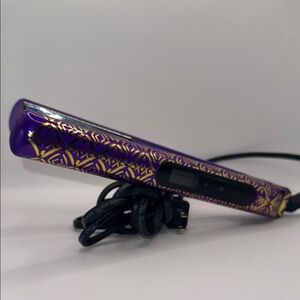 CHI Smart GEMZ Purple and Gold Hair Straightener